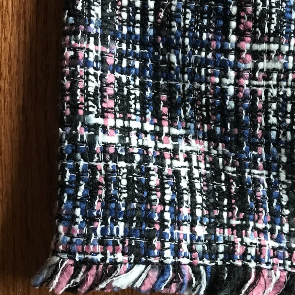 Loft Tweed Style Wrap A-Line Skirt - Picture 4 of 8
